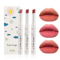 12 classic hot colors long lasting velvety matte lipstick 3pcs set for lips makeup